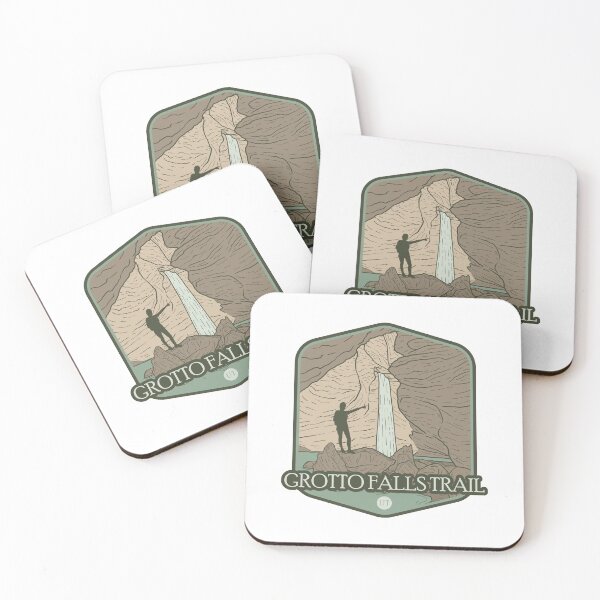 Item preview, Grotto Falls Trail – Utah hiking designed and sold by Moritz Schwäble.