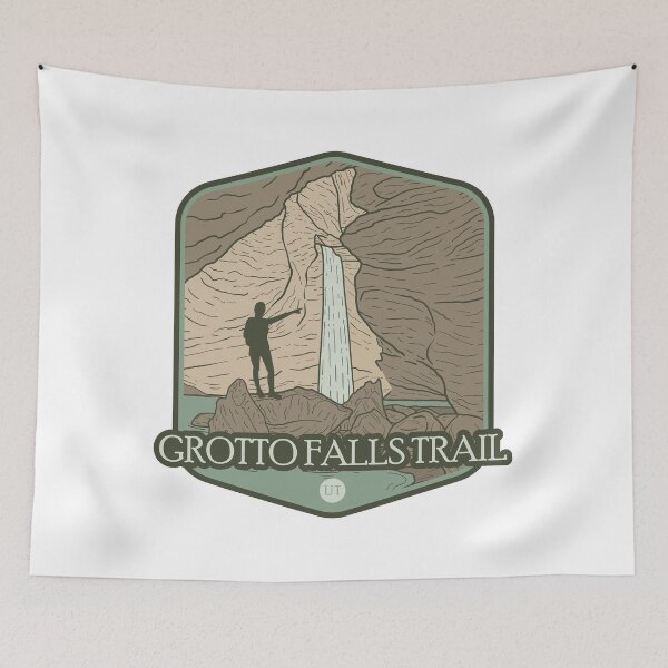 Item preview, Grotto Falls Trail – Utah hiking designed and sold by Moritz Schwäble.