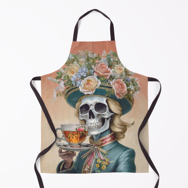 Item preview, A rich British woman drinking tea at the Death Feast designed and sold by GreissDesign.