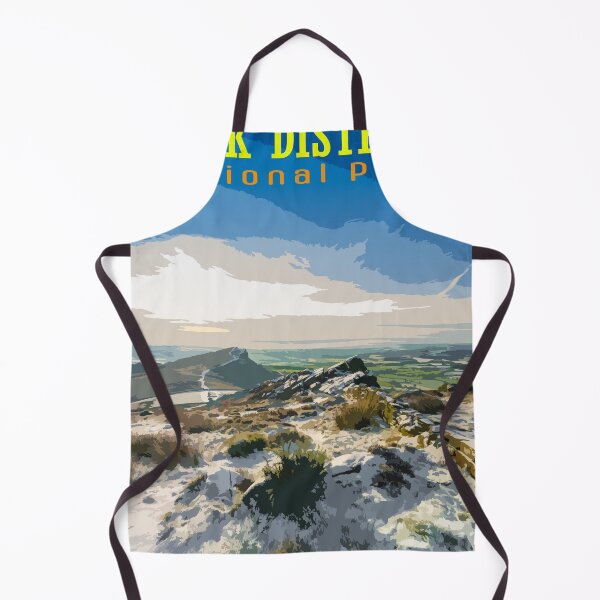Item preview, Retro travel poster The Roaches, Peak District, UK. designed and sold by RobThorley.