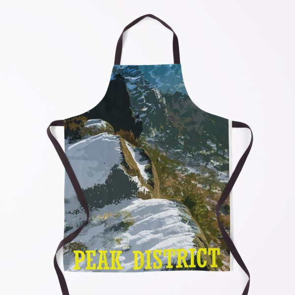 Item preview, Retro travel poster The Roaches, Peak District, UK. designed and sold by RobThorley.