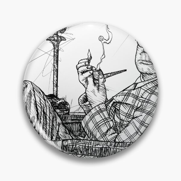 Item preview, RAYMOND CHANDLER ink portrait .1 designed and sold by lautir.
