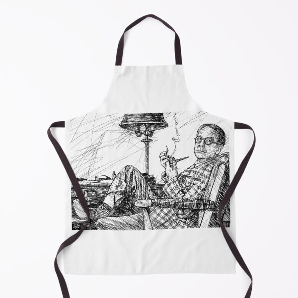 Item preview, RAYMOND CHANDLER ink portrait .1 designed and sold by lautir.