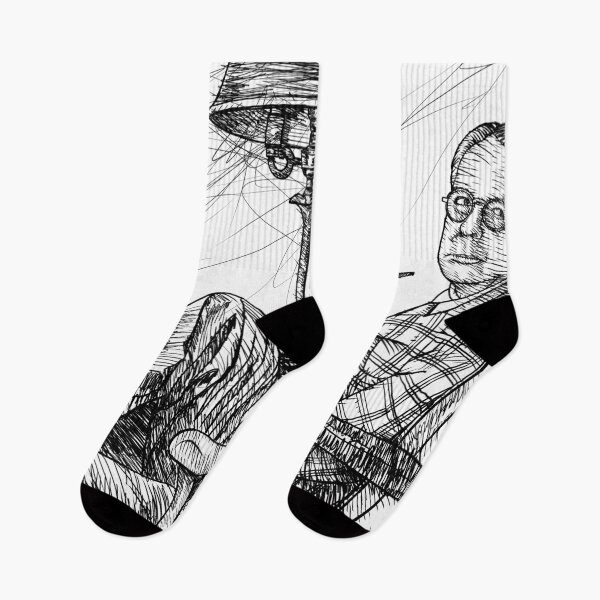 Item preview, RAYMOND CHANDLER ink portrait .1 designed and sold by lautir.