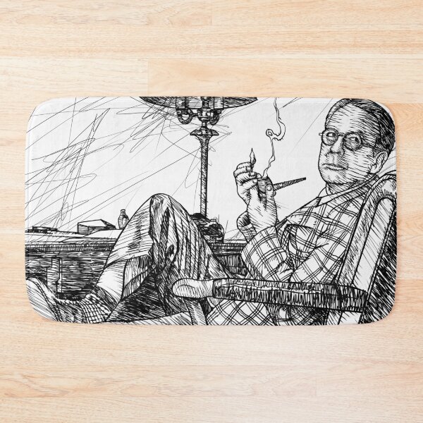 Item preview, RAYMOND CHANDLER ink portrait .1 designed and sold by lautir.