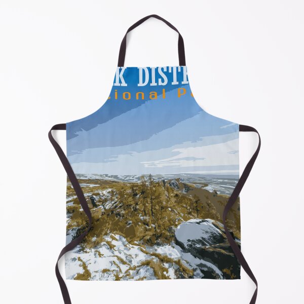 Item preview, Retro travel poster The Roaches, Peak District, UK. designed and sold by RobThorley.
