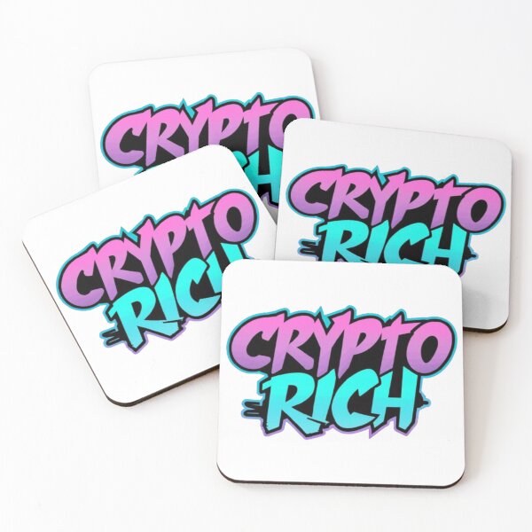 Item preview, Crypto Rich Pink/Blue designed and sold by The C.O.C Store.