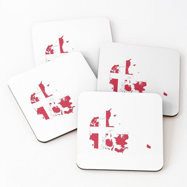 Item preview, Danish Flag Waves in Artistic Glory designed and sold by Places On Earth.