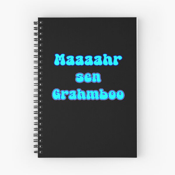 Item preview, Mustn't Grumble Maaaahr Sen Grahmboo designed and sold by Aurorapod.