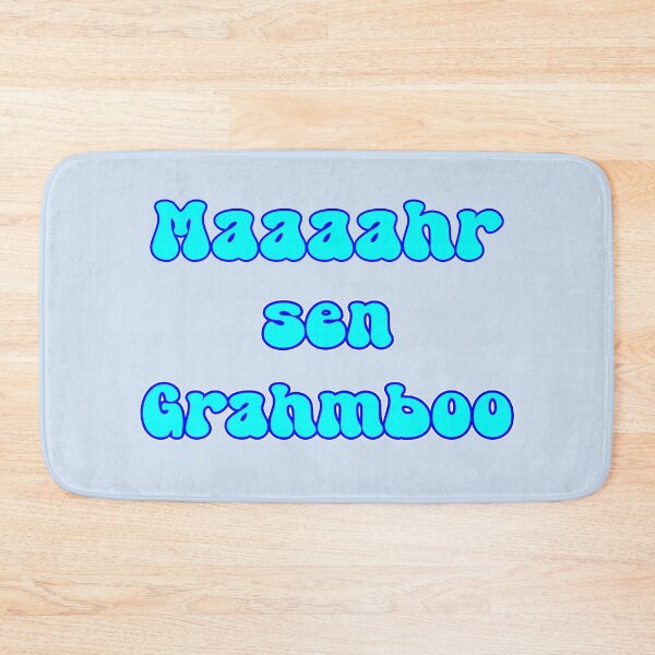 Item preview, Mustn't Grumble Maaaahr Sen Grahmboo designed and sold by Aurorapod.