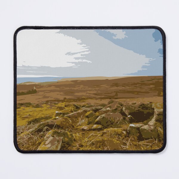 Item preview, Retro travel poster Stanage Edge, Peak District, UK. designed and sold by RobThorley.