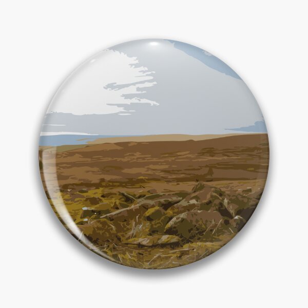 Item preview, Retro travel poster Stanage Edge, Peak District, UK. designed and sold by RobThorley.