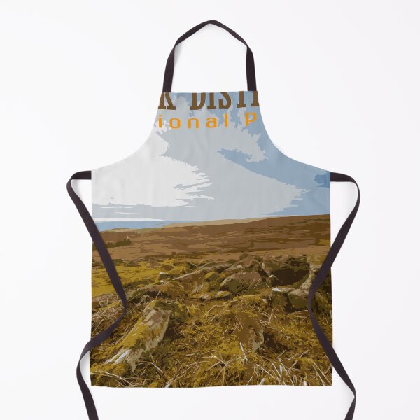 Item preview, Retro travel poster Stanage Edge, Peak District, UK. designed and sold by RobThorley.