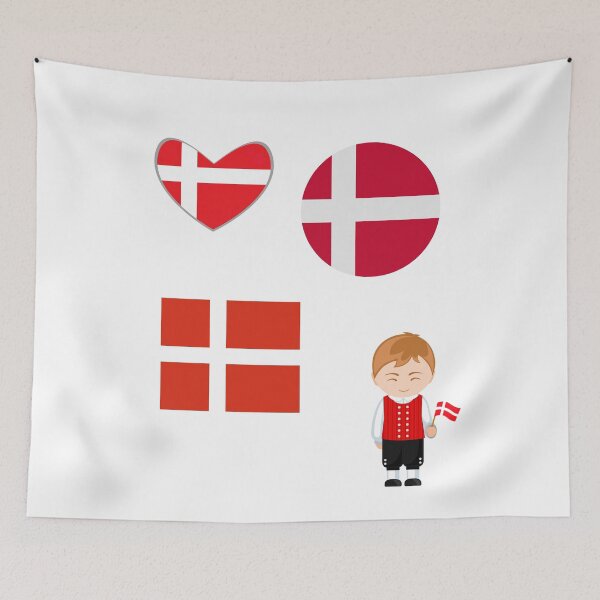 Item preview, Danish Flag Pack Dannebrog  designed and sold by Places On Earth.