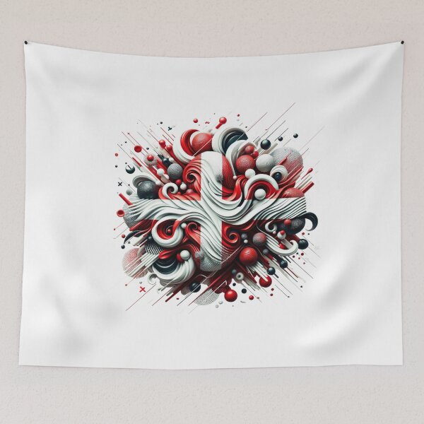 Item preview, Dannebrog Flag - A Tribute to Danish Valor designed and sold by Places On Earth.