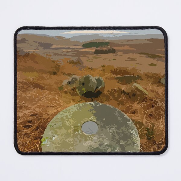 Item preview, Retro travel poster Stanage Edge, Peak District, UK. designed and sold by RobThorley.