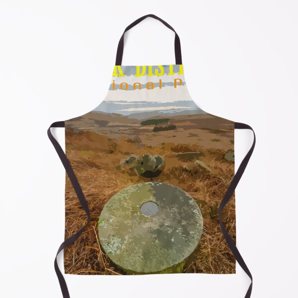 Item preview, Retro travel poster Stanage Edge, Peak District, UK. designed and sold by RobThorley.