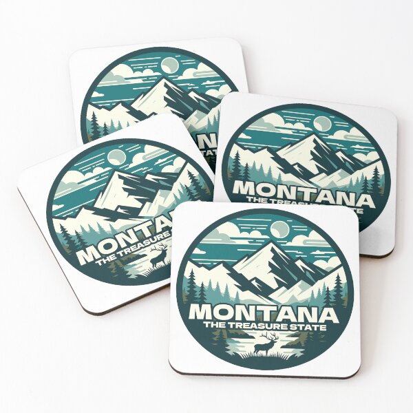 Item preview, Montana The Treasure State Logo designed and sold by TKsTees.