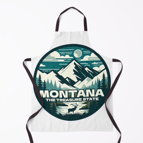 Item preview, Montana The Treasure State Logo designed and sold by TKsTees.