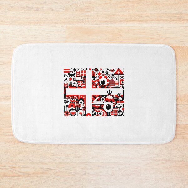 Item preview, Viking Spirit: Dannebrog Reimagined Danish Flag designed and sold by Places On Earth.