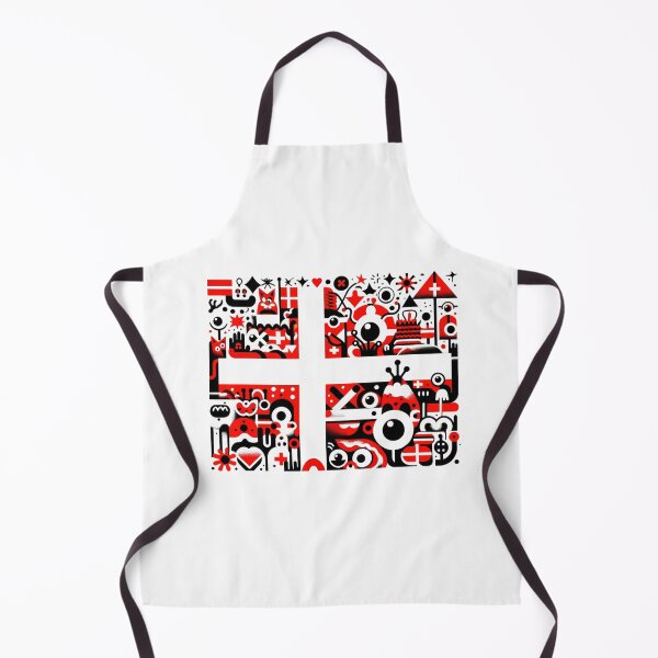 Item preview, Viking Spirit: Dannebrog Reimagined Danish Flag designed and sold by Places On Earth.