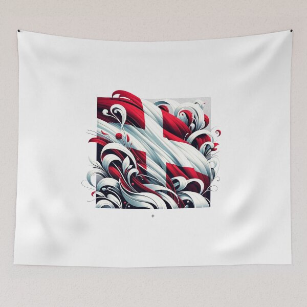 Item preview, Copenhagen Red: Modern Danish Flag  designed and sold by Places On Earth.