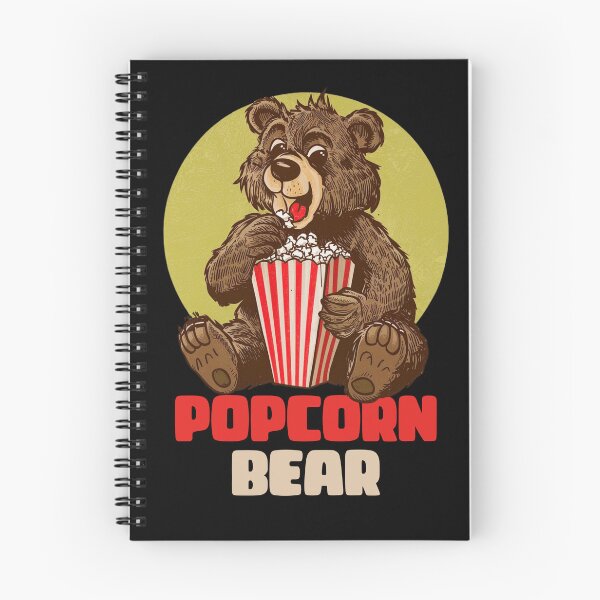 Item preview, Popcorn bear funny vintage popcorn designed and sold by TeeToop1.
