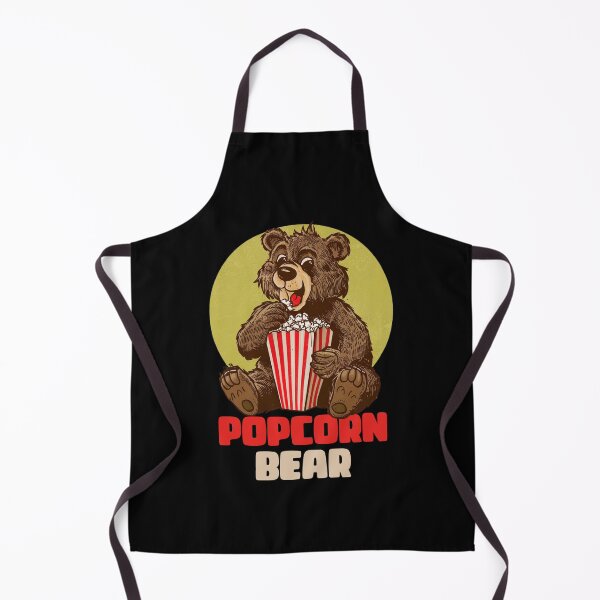 Item preview, Popcorn bear funny vintage popcorn designed and sold by TeeToop1.