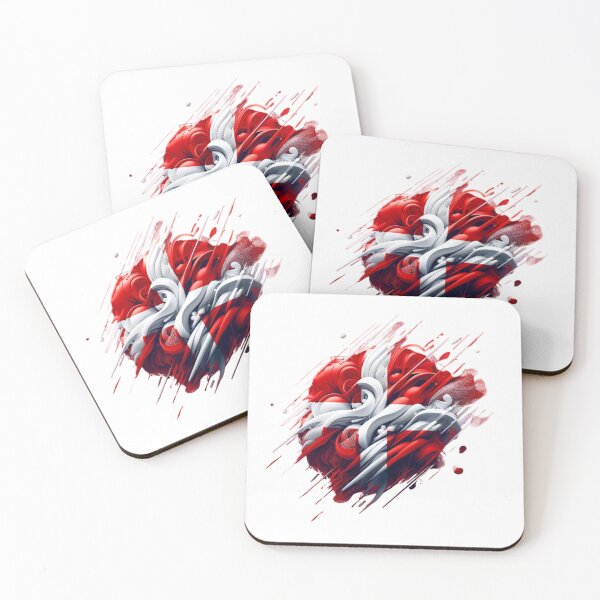 Item preview, Nordic Cross: Stylish Danish Flag designed and sold by Places On Earth.