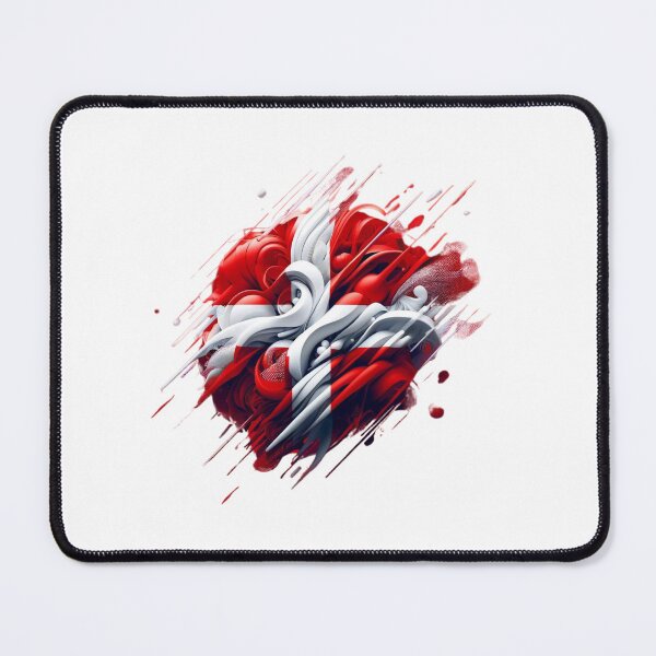 Item preview, Nordic Cross: Stylish Danish Flag designed and sold by Places On Earth.