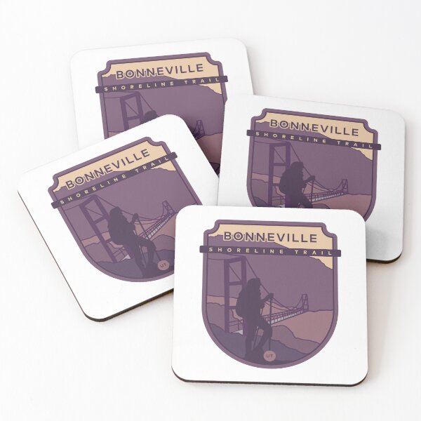 Item preview, Bonneville Shoreline Trail – Utah hiker designed and sold by Moritz Schwäble.