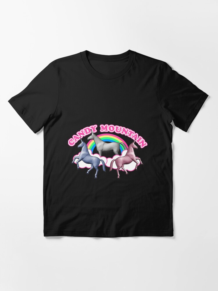 Thumbnail 3 of 7, Essential T-Shirt, Charlie The Unicorn Candy Mountain Filmcow designed and sold by KristaKokkonen8.