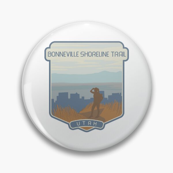 Artikelvorschau, Bonneville Shoreline Trail – Wanderer in Utah entworfen und verkauft von Moritz Schwäble.