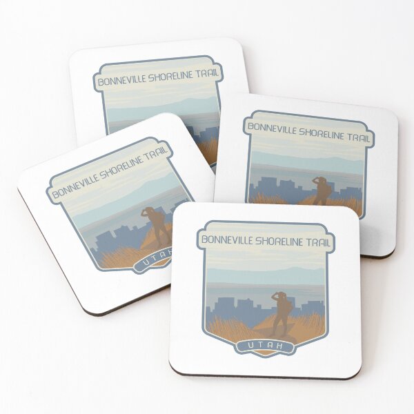 Item preview, Bonneville Shoreline Trail – Utah hiker designed and sold by Moritz Schwäble.