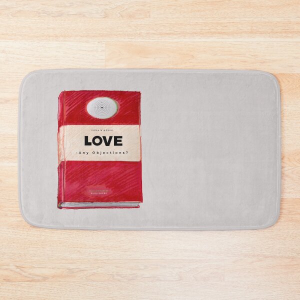 Item preview, LOVE - Any Objections? | Grey-Red | Popart Signature Artwork designed and sold by Viola Winokan.