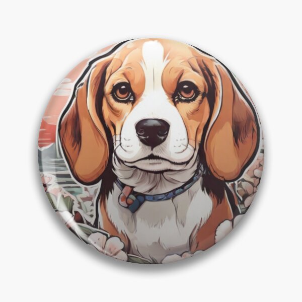 Item preview, Spring Anime Style Beagle designed and sold by NeatThingLover.