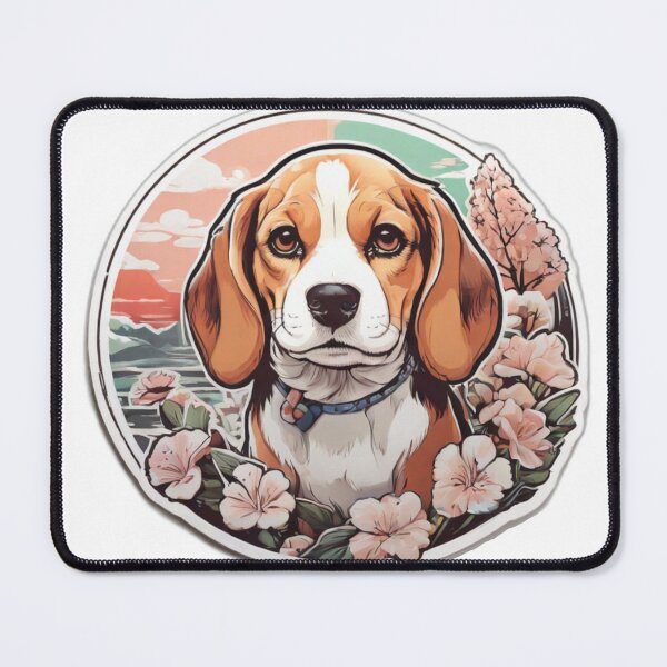 Item preview, Spring Anime Style Beagle designed and sold by NeatThingLover.