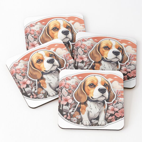 Item preview, Spring Comic Style Beagle designed and sold by NeatThingLover.