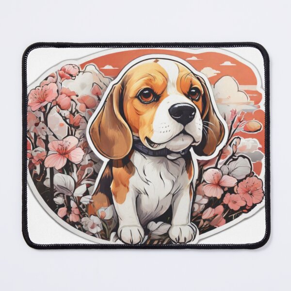 Item preview, Spring Comic Style Beagle designed and sold by NeatThingLover.