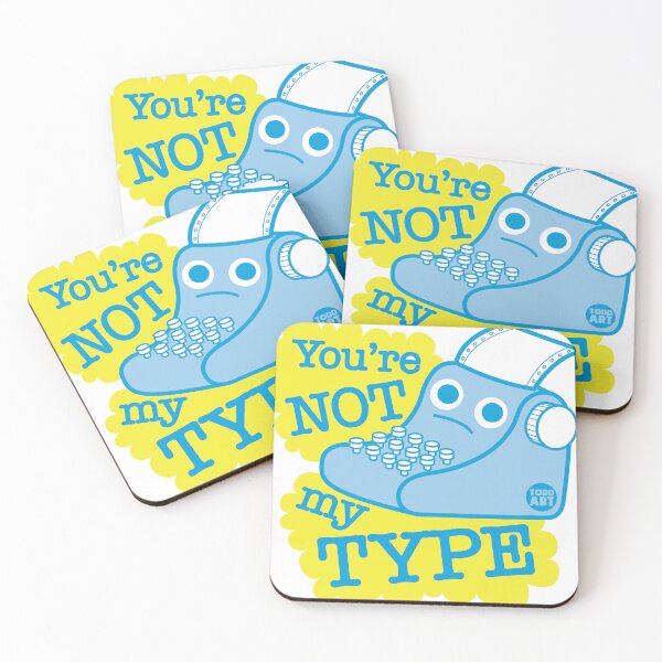 Item preview, NOT MY TYPE designed and sold by TODD GOLDMAN.