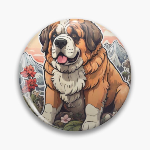 Item preview, Comic Style St Bernard designed and sold by NeatThingLover.