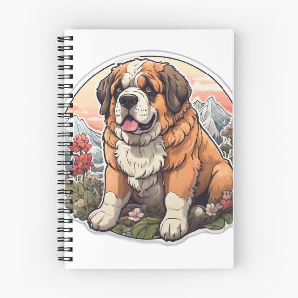 Item preview, Comic Style St Bernard designed and sold by NeatThingLover.