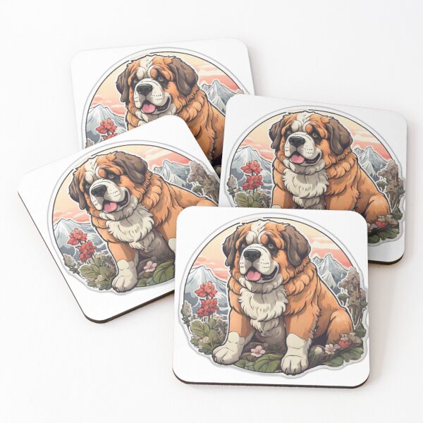Item preview, Comic Style St Bernard designed and sold by NeatThingLover.