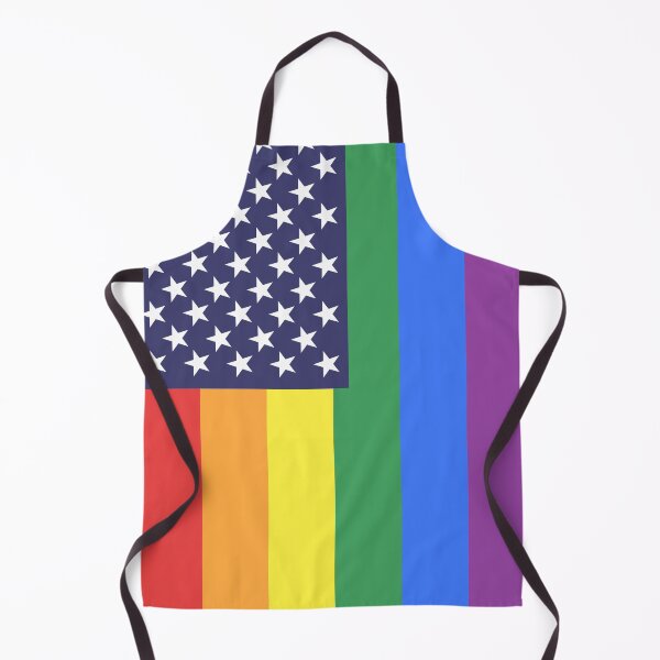 Item preview, American/LGBT+ Flag designed and sold by porcupride.