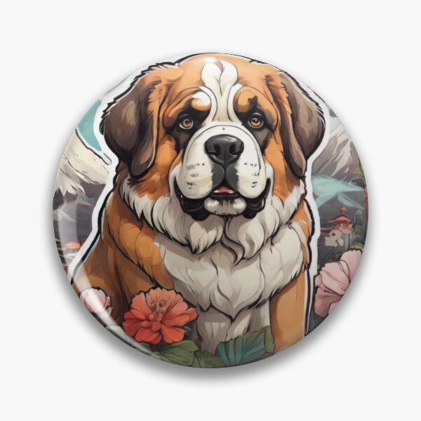 Item preview, Japan Comic Style St Bernard designed and sold by NeatThingLover.
