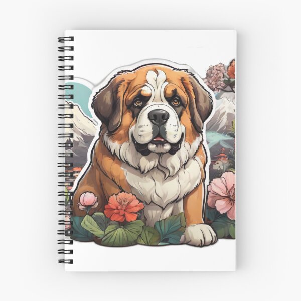 Item preview, Japan Comic Style St Bernard designed and sold by NeatThingLover.