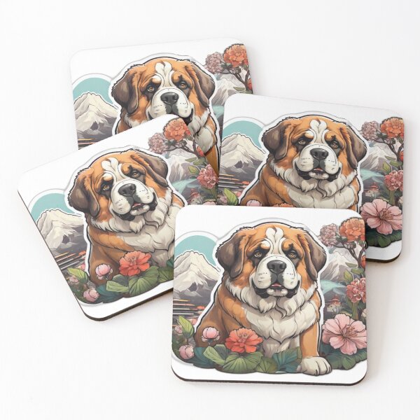 Item preview, Japan Comic Style St Bernard designed and sold by NeatThingLover.