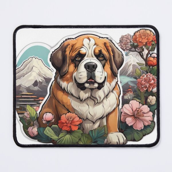 Item preview, Japan Comic Style St Bernard designed and sold by NeatThingLover.