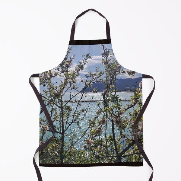 Item preview, Enchanted Gaze: Monte Saraceno through Almond Blossoms designed and sold by EpicVistas.