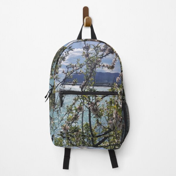 Item preview, Enchanted Gaze: Monte Saraceno through Almond Blossoms designed and sold by EpicVistas.